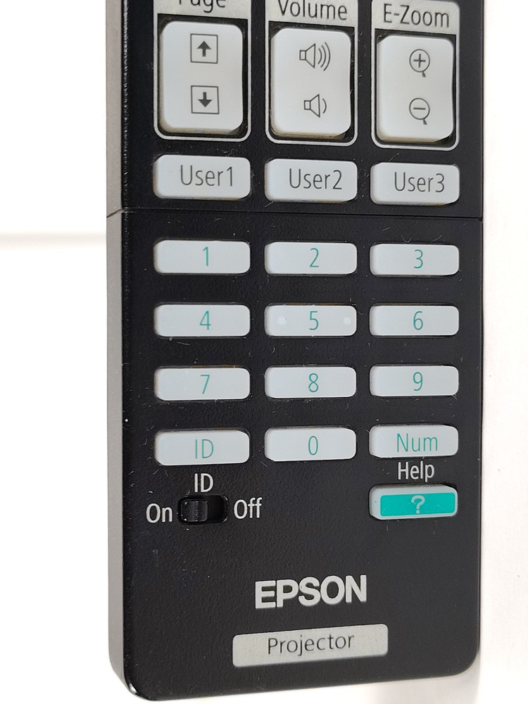 Genuine Epson Projector Remote Control 15827990 - Tested and Working