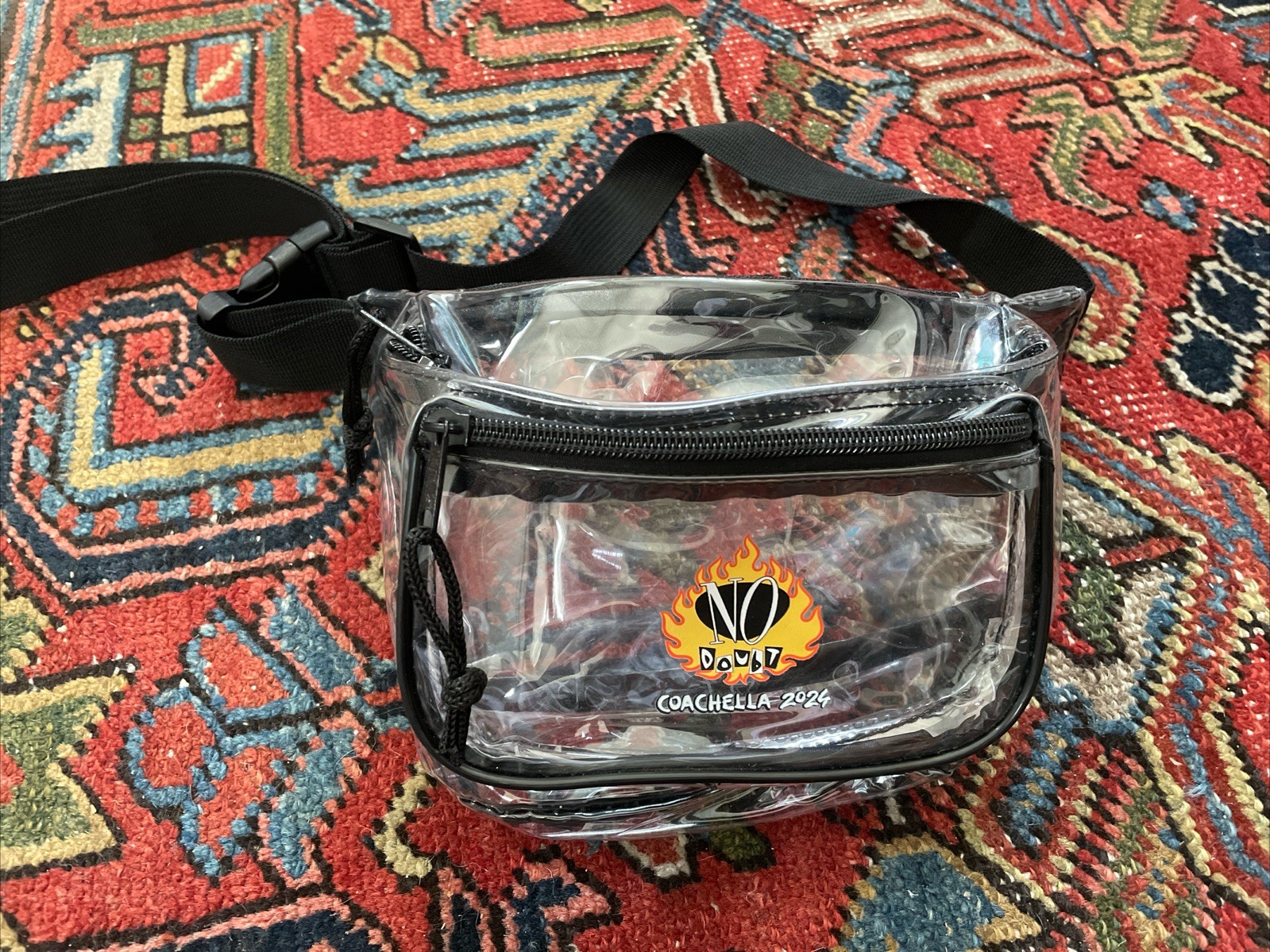 No Doubt Coachella 2024 Clear Fanny Pack Exclusive Sold Out Official Merch