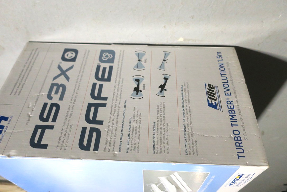 E-flite EFlite Turbo Timber Evolution 1.5m Bind N Fly BNF Basic includes Floats