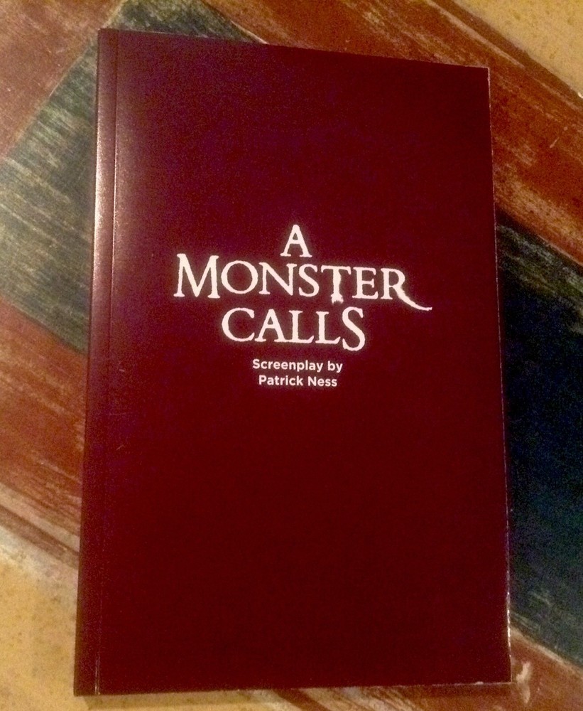 For Your Consideration A MONSTER CALLS Screenplay FYC Script Book*Patrick Ness