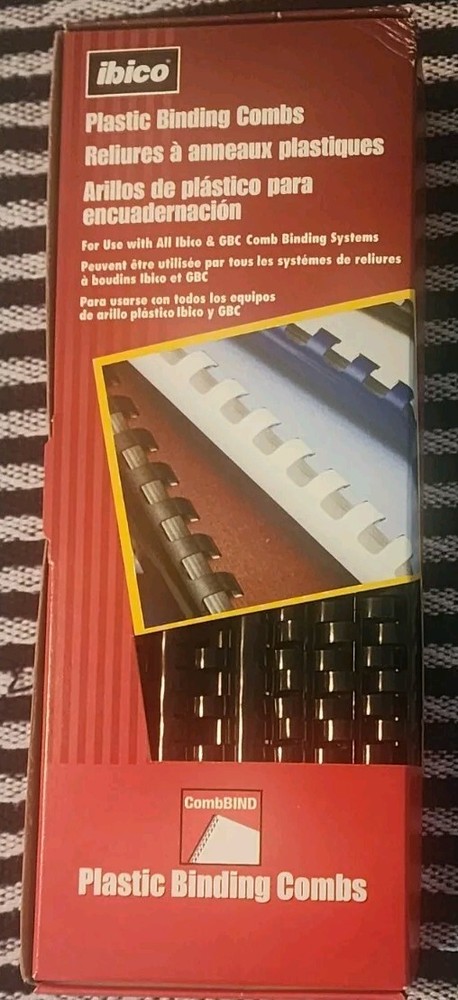 Ibico 3/8plastic Binding Combs