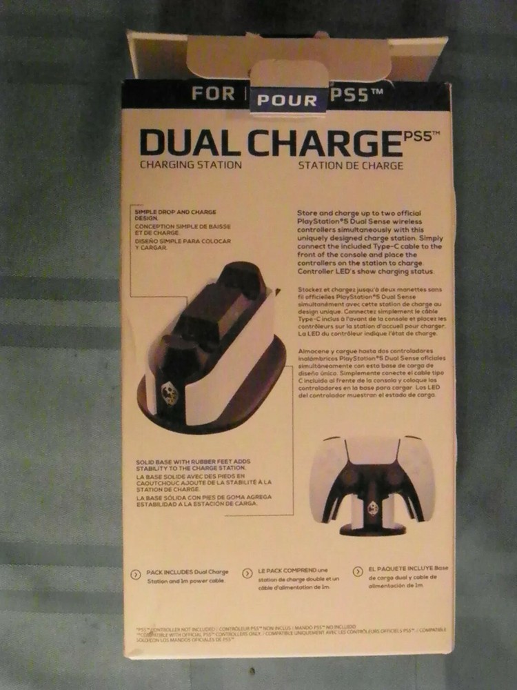 PS5 Charging Station for Dual Controllers Playstation 5