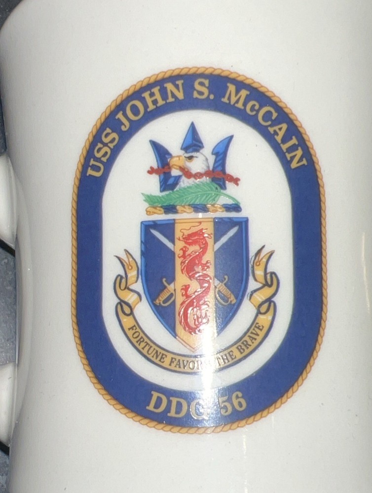 USS JOHN S. McCAIN (DDG-56) Victory Mug Nice