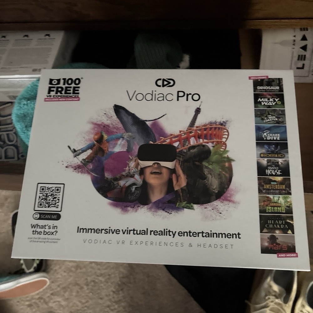 Vodiac Pro Immersive Virtual Reality Entertainment 100+ Free VR Experiences!!!