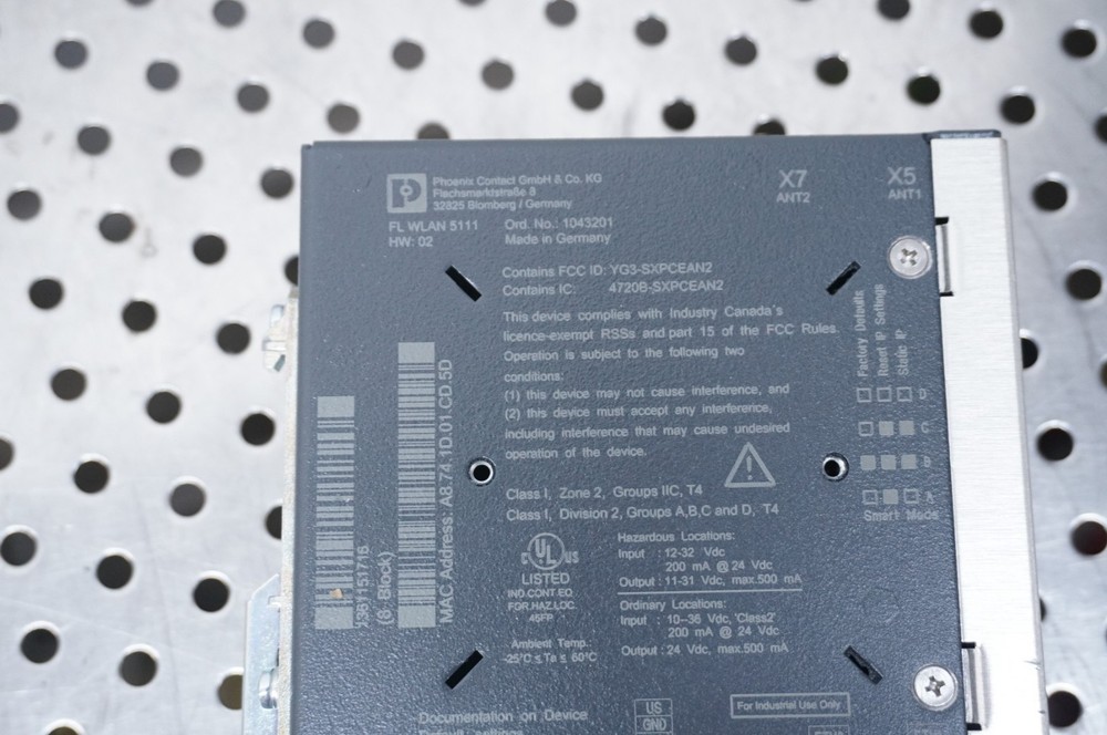 Phoenix Contact FL WLAN5111 1043201 Wireless LAN Access Point