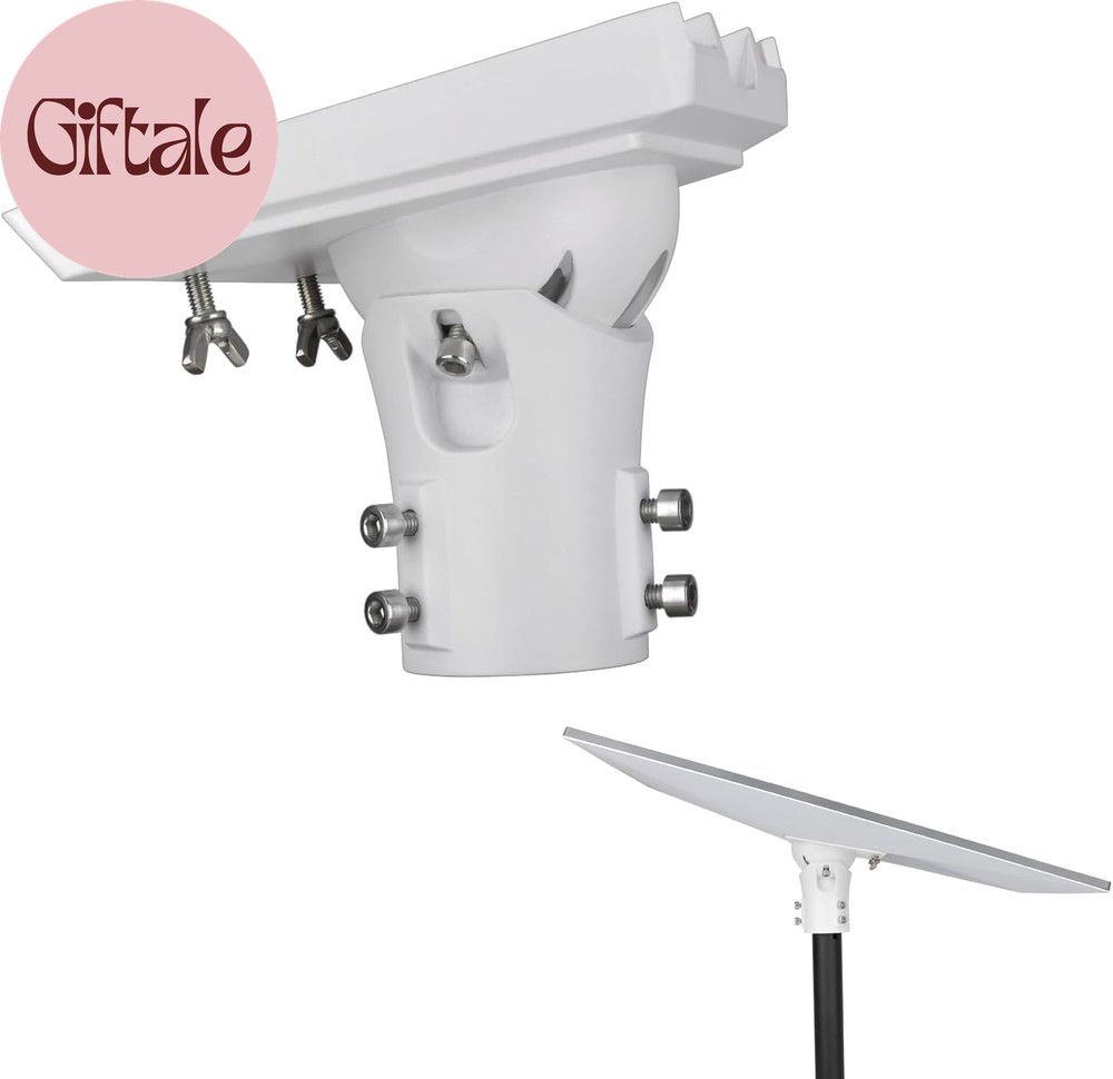 Pipe Adapter Pole Mount for Starlink Gen 3, Adjustable Pole Mount Adapter Kit fo