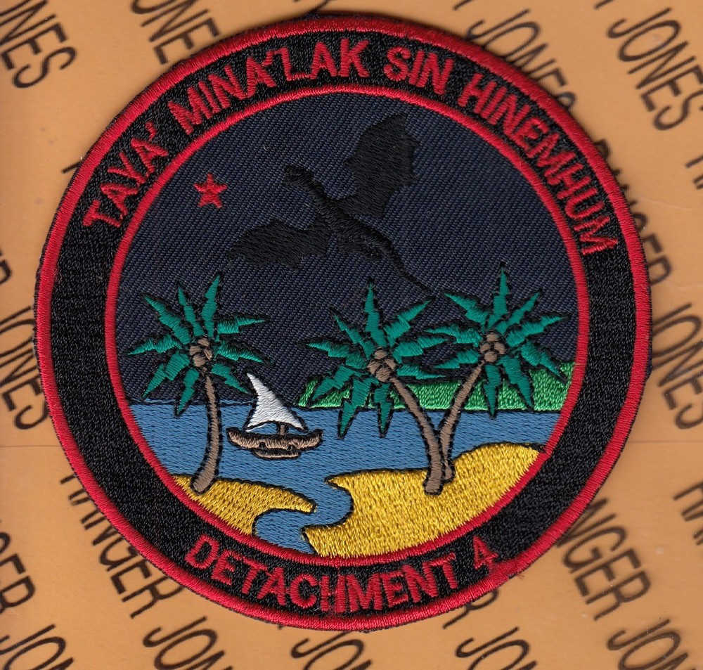 USAF Air Force 9th Operations Group Det 4 Guam ~3.75" patch