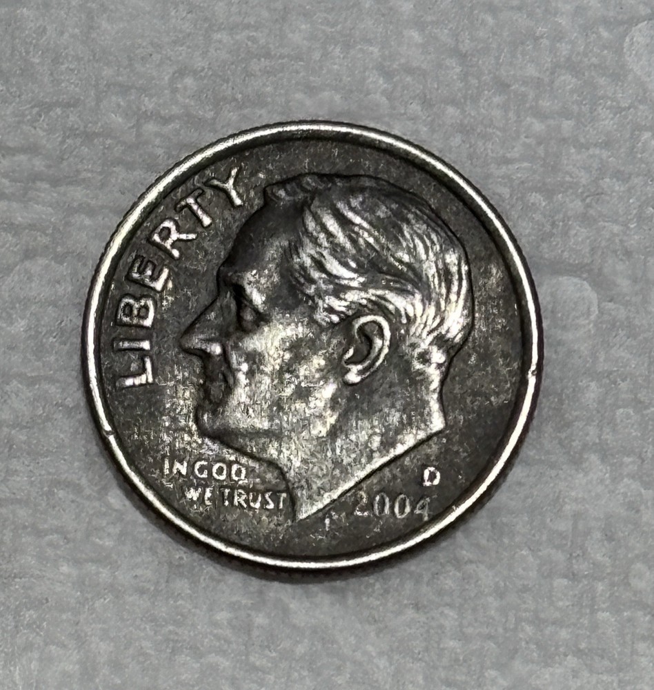 US Dime 10c Black Dime