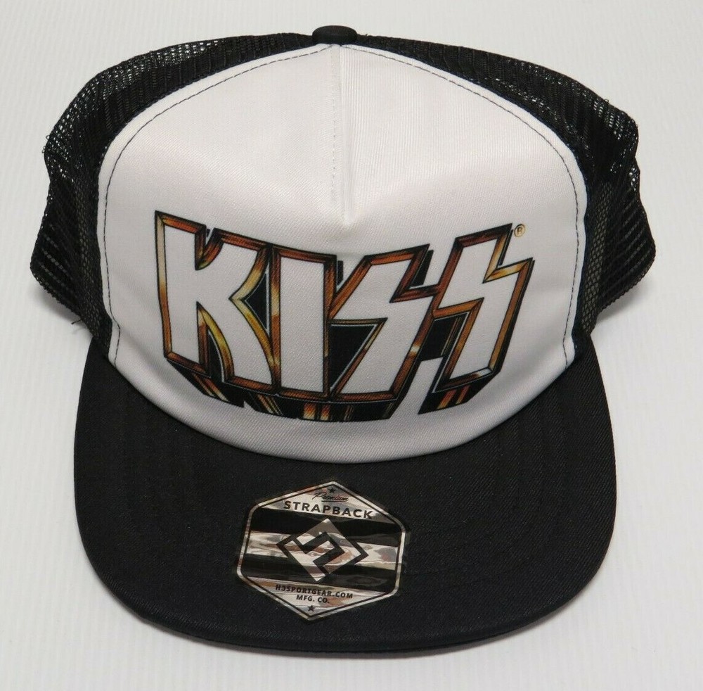 KISS LOGO TRUCKER HAT NEW WITH TAGS