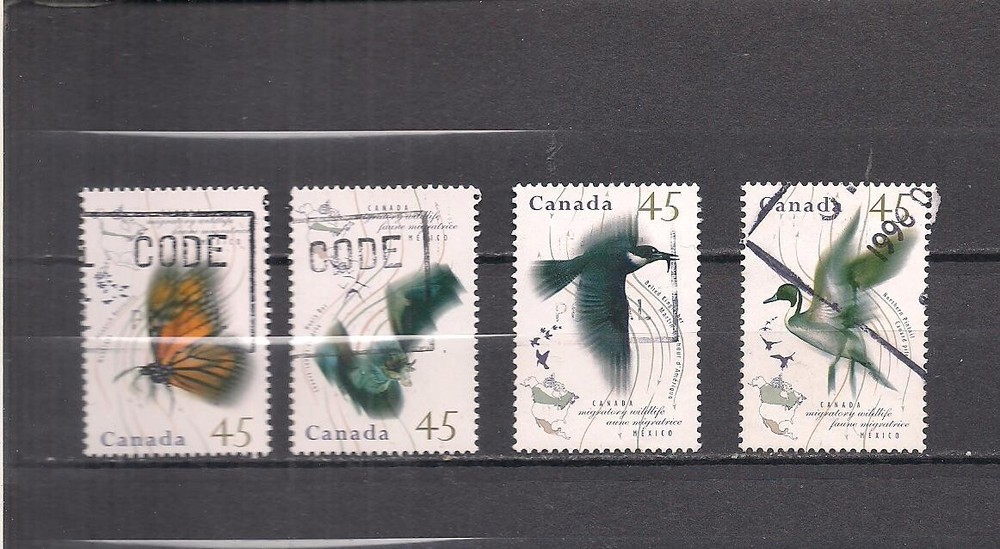 Canada  #1562-1565 used set