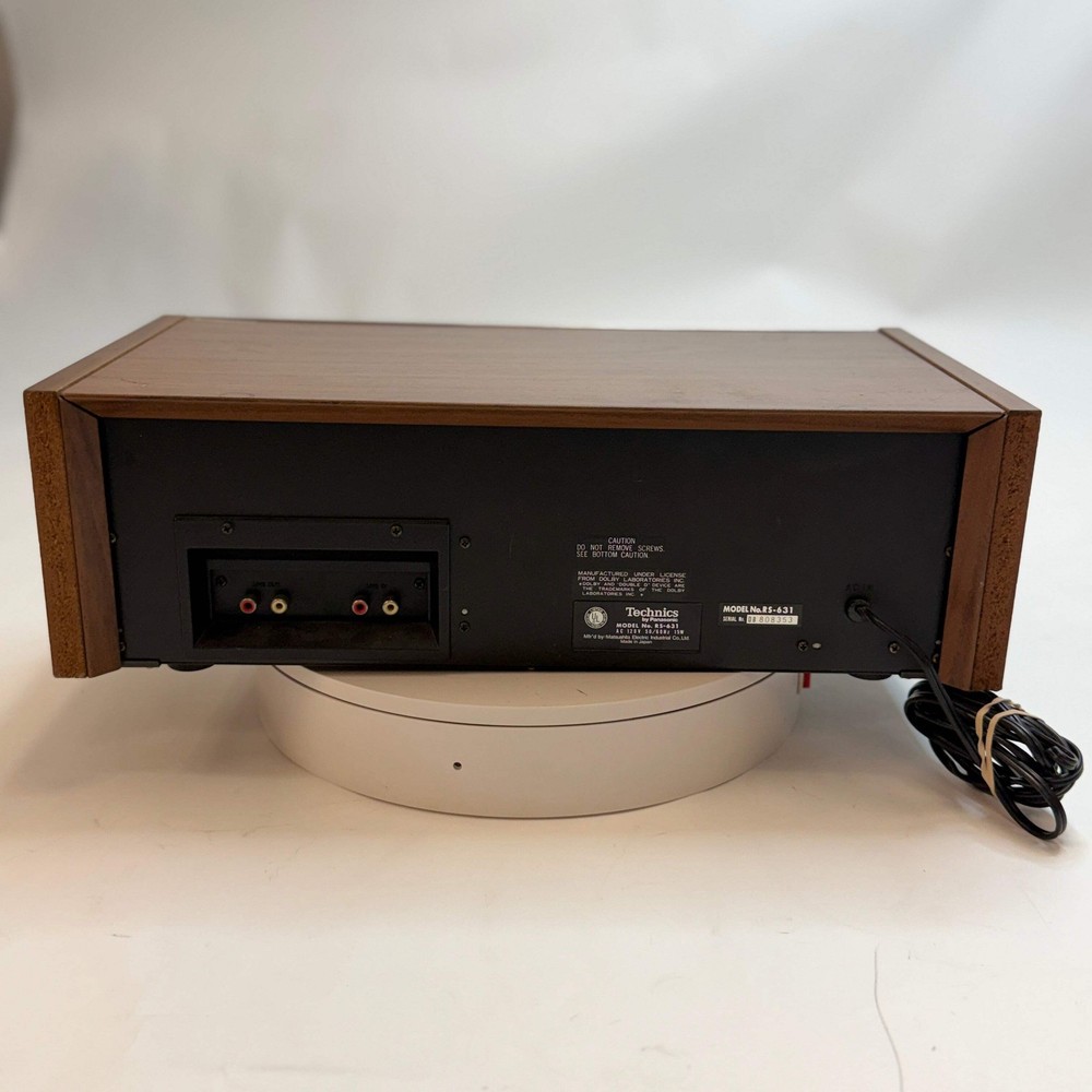 Technics RS-631 Stereo Cassette Deck