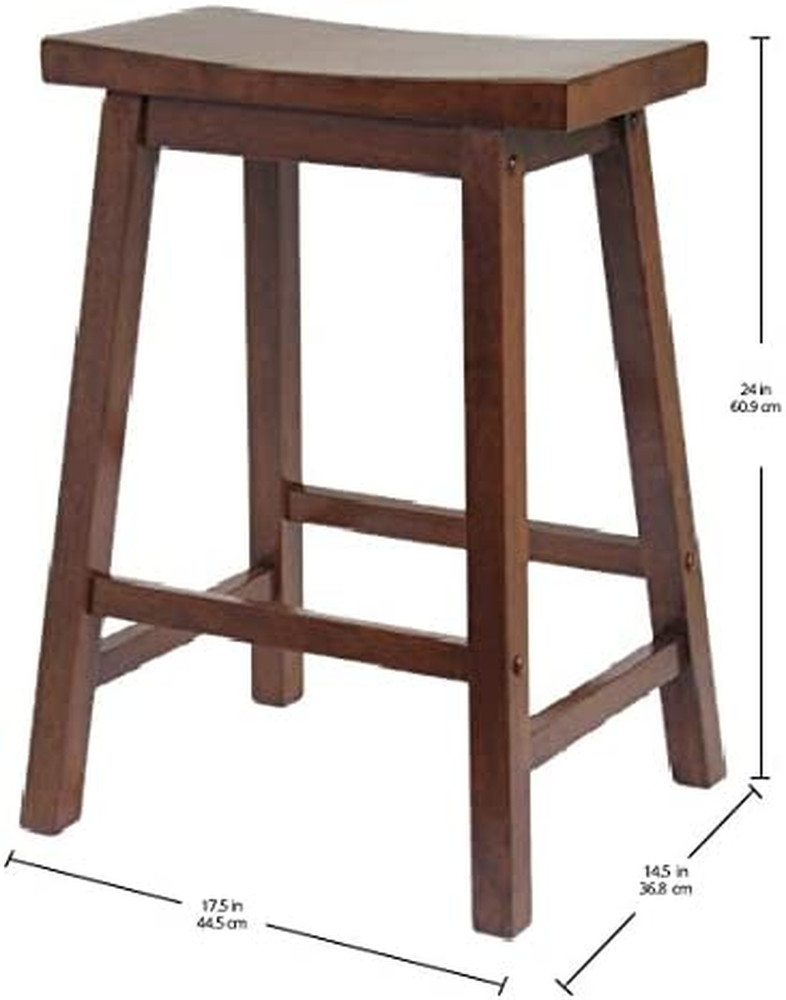 Satori Counter Stool, 24", Walnut