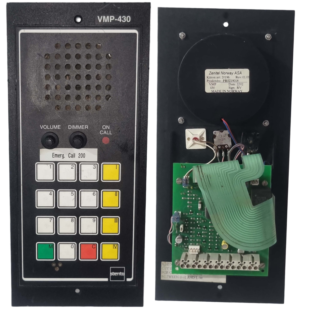 VINGTOR VMP-430 HEADSET MAIN STATION VMP430