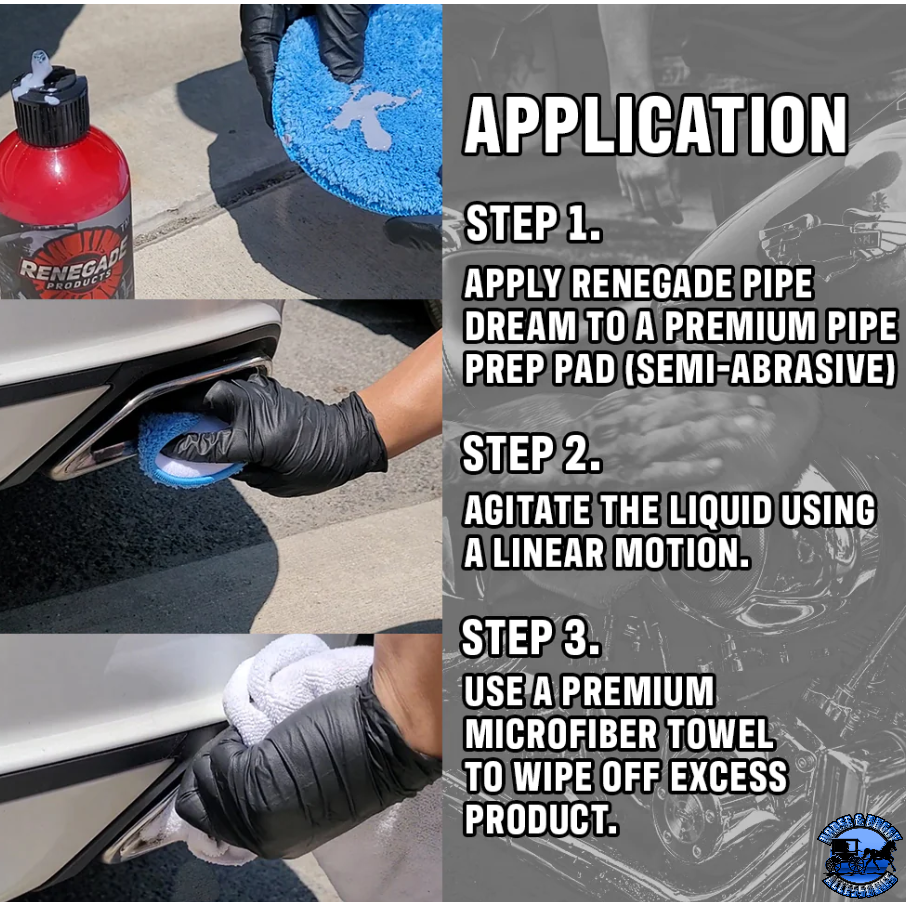 Renegade Pipe Dream Chrome Conditioner and Polish RP-LFGRPCLRPD12