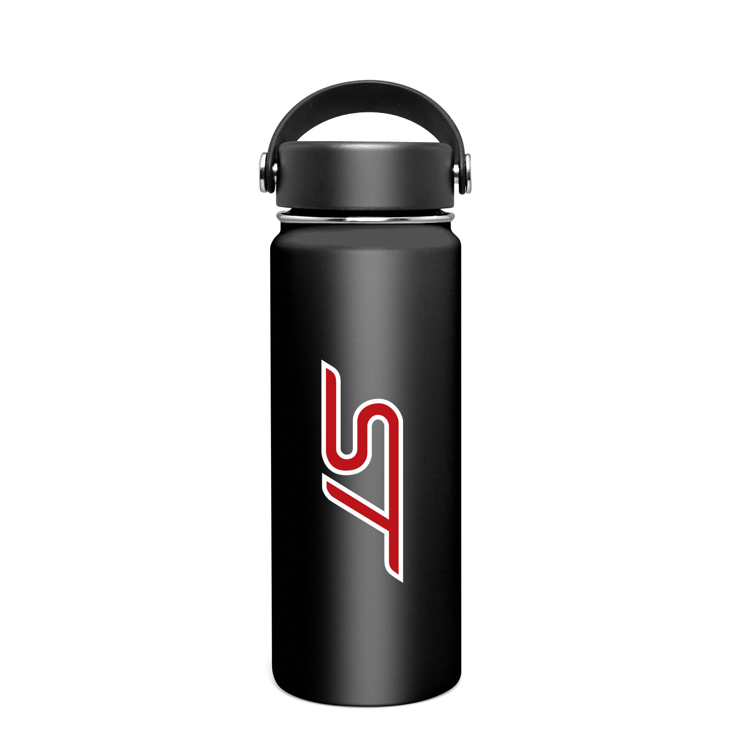 Ford Focus ST 18 oz Insulated Black Stainless Steel Travel Tumbler Mug