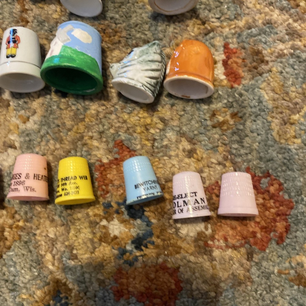 Small Thimble Collection 46 Total