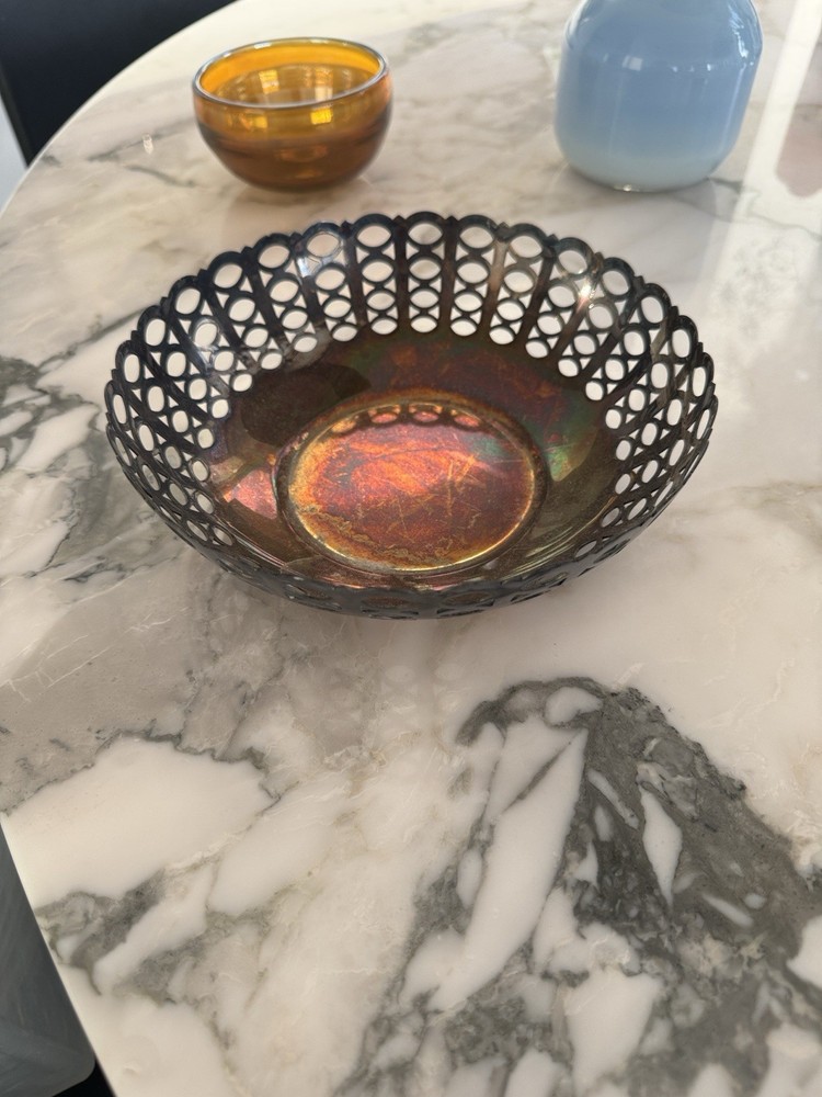 Argentine silver Bowl-needs Polishing !