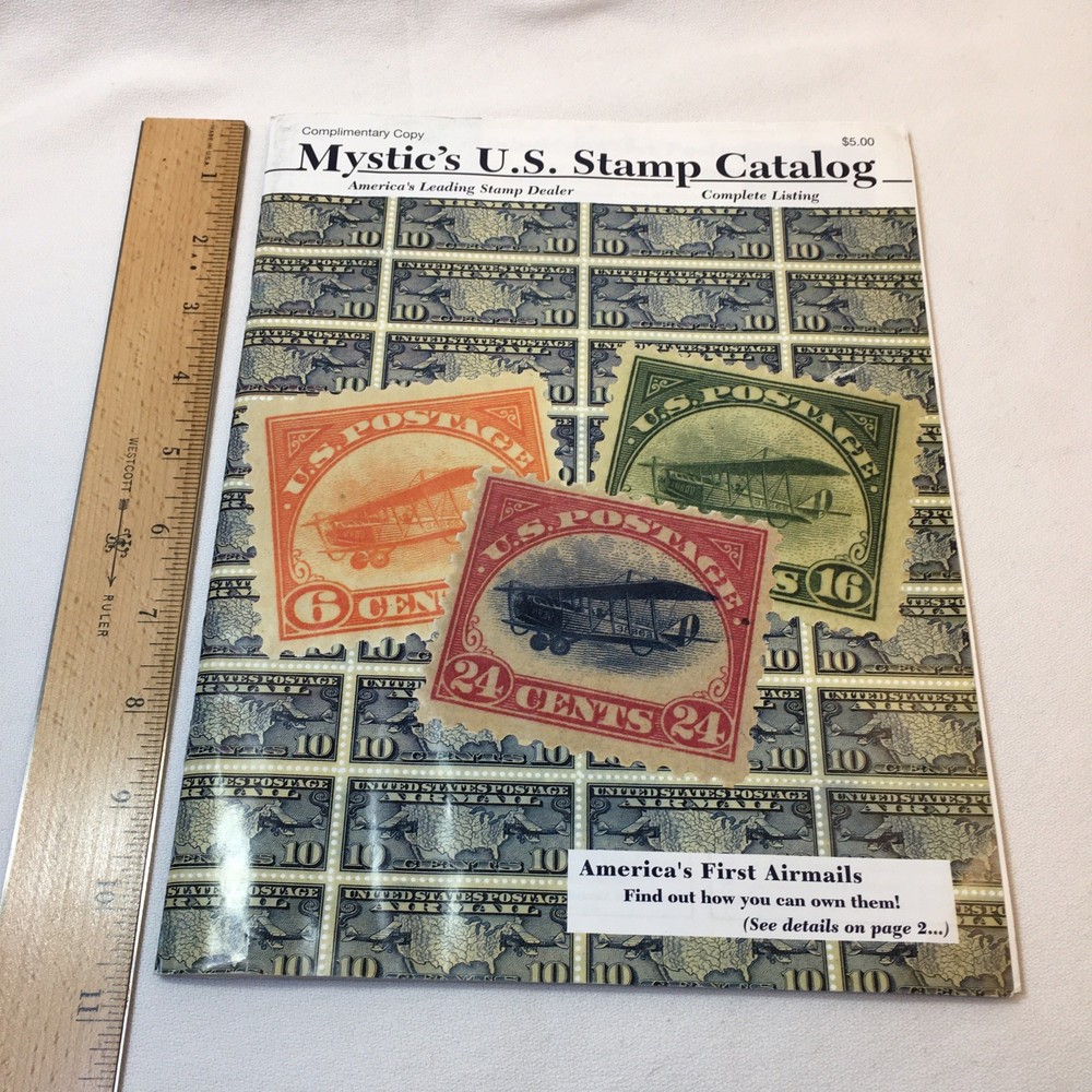 Mystic's U.S. Stamp Catalog Vintage, America's First Airmails