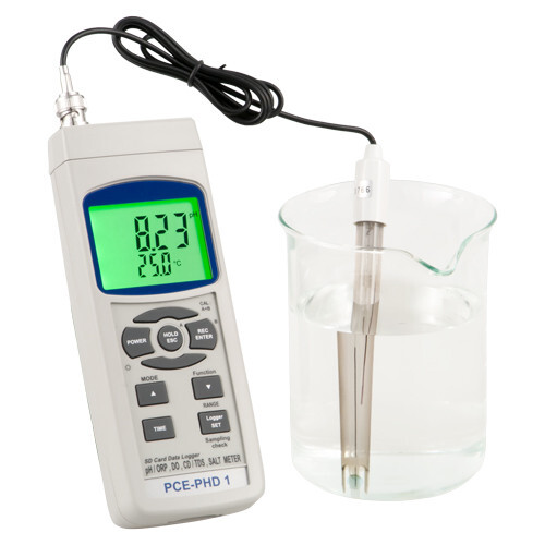 PCE PHD 1 Multifunction Data Logging Conductivity pH Meter (0 - 14pH)