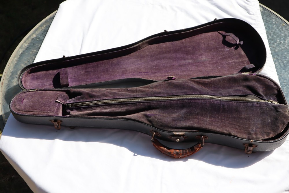 Antique violin hard case 30.5L