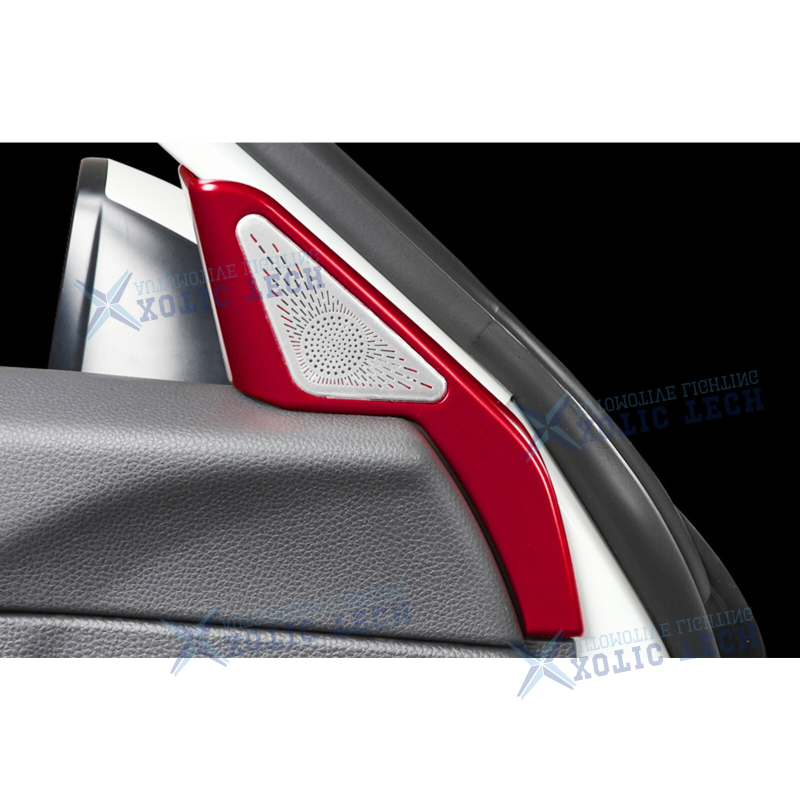 Sporty Red Interior Car Trim Decor Cover Accessories For Honda Civic 11th 2022+