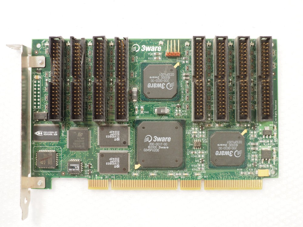 3WARE ESCALADE 7500-8 700-0101-01C 500-0098-01 ATA RAID CONTROLLER