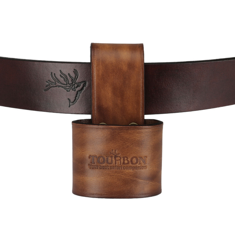 TOURBON Camping Leather Tool Carrier Belt Holster for Hammer Axe Hatchet in US
