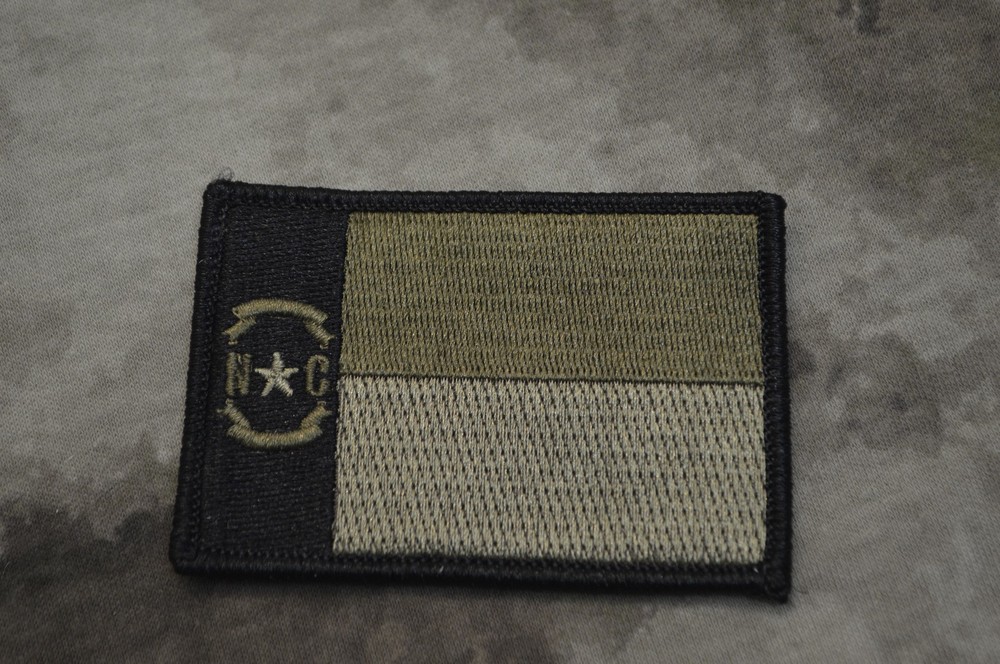 Subdued North Carolina State Flag Patch