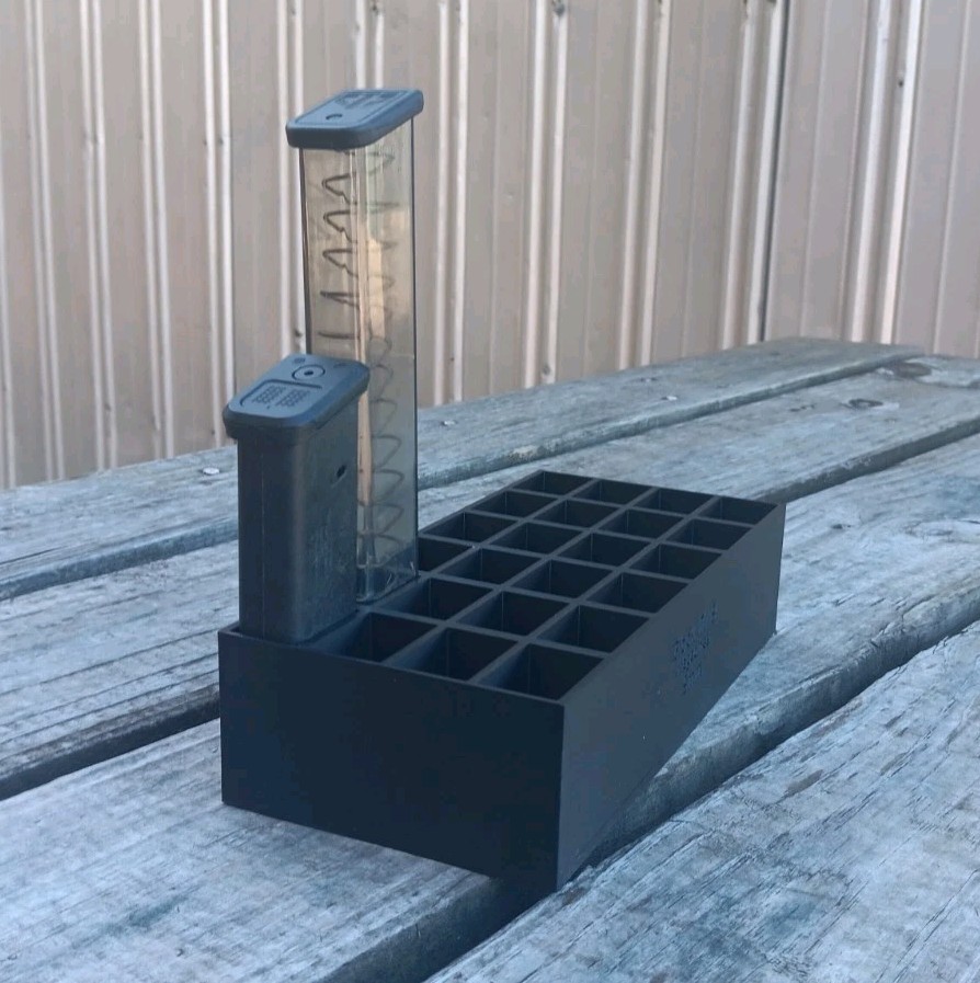 24 Mag Storage Rack For Glock 17/19 9mm magazines