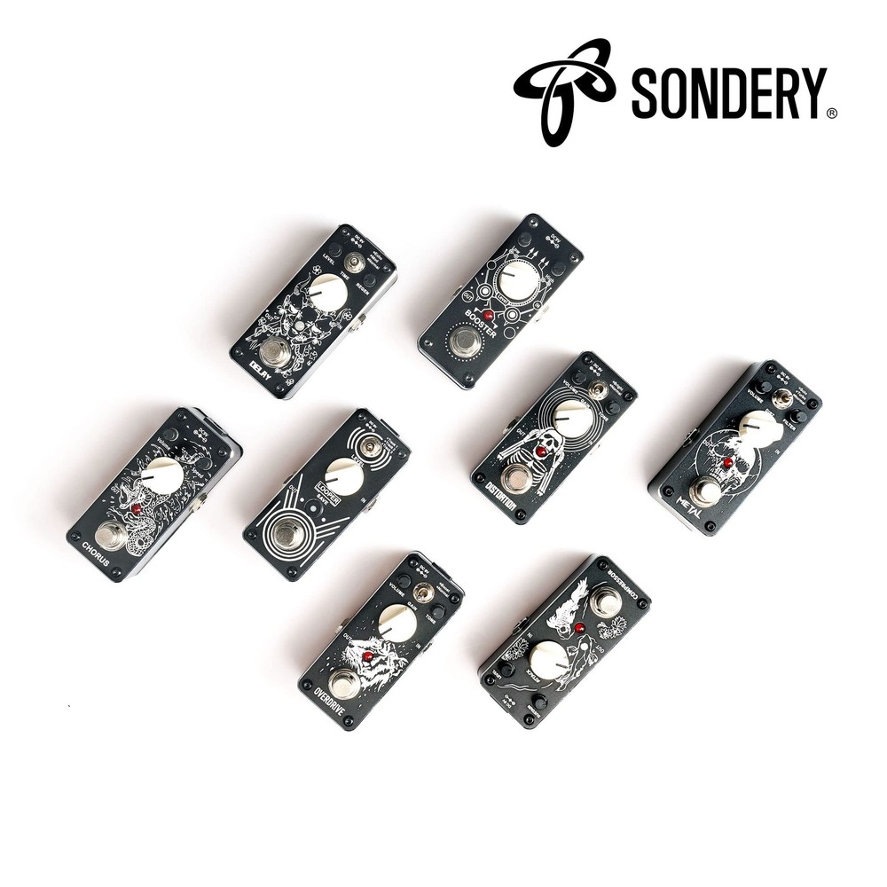 Sondery Digital Delay Pedal with 3 Effects - Echo Modulation and