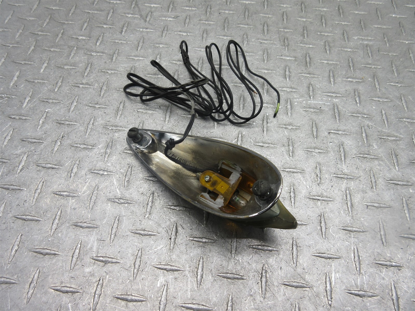 2000 99-05 Kawasaki Vulcan Drifter VN1500 Front Fender Eagle Emblem Light Badge