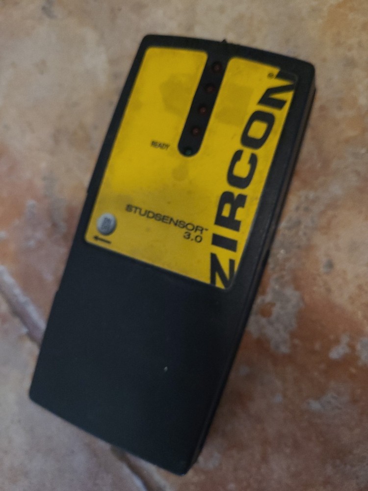 Zircon StudSensor Stud Finder Sensor 3.0 Tool For Walls