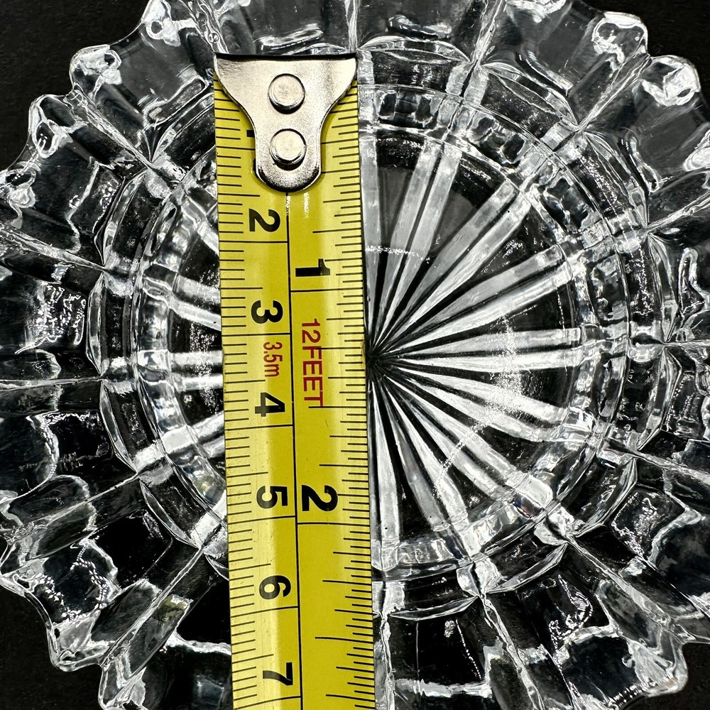 Round Molded Crystal Desk Clock Base (BASE ONLY)