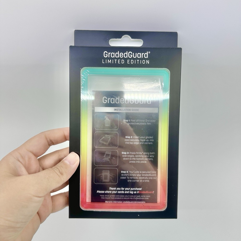 GradedGuard Iris - PSA Graded Card Case Guard Protector Multi Rainbow