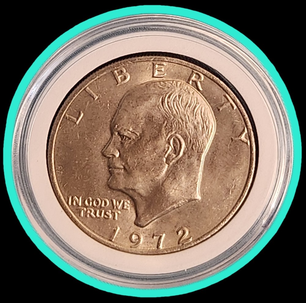 Rare 1972 Eisenhower Dollar, DDO