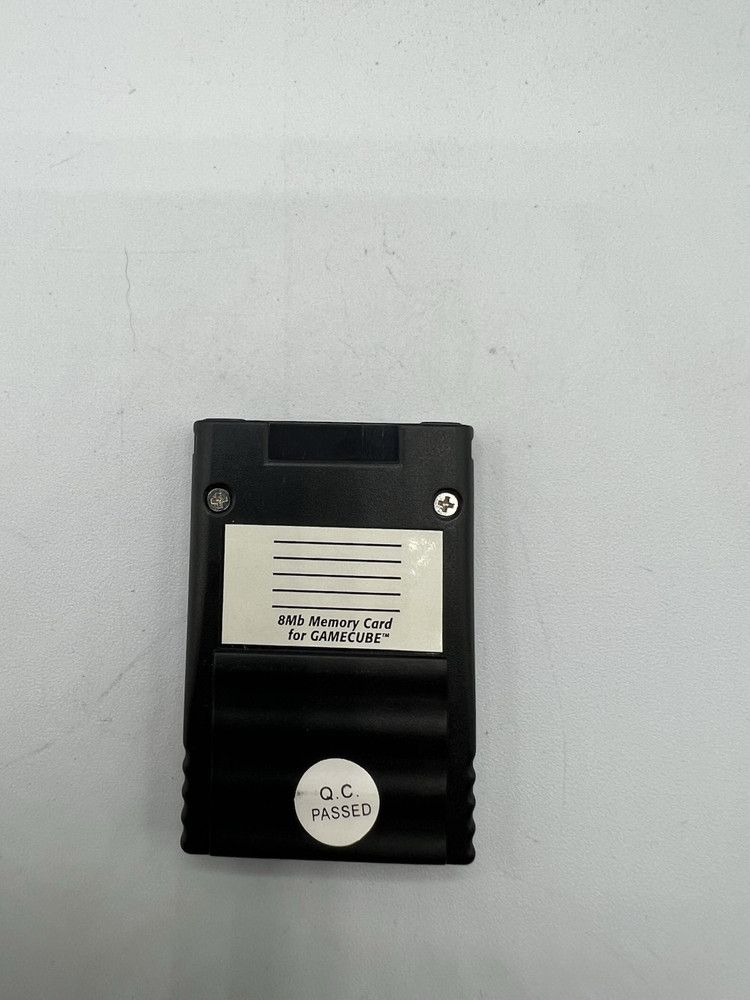 8 MB Memory Card for GameCube Non-OEM Black