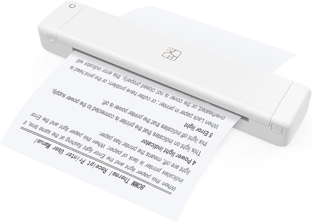 HPRT Portable Wireless A4 Mobile Thermal Printer Bluetooth Small for iOS Laptop