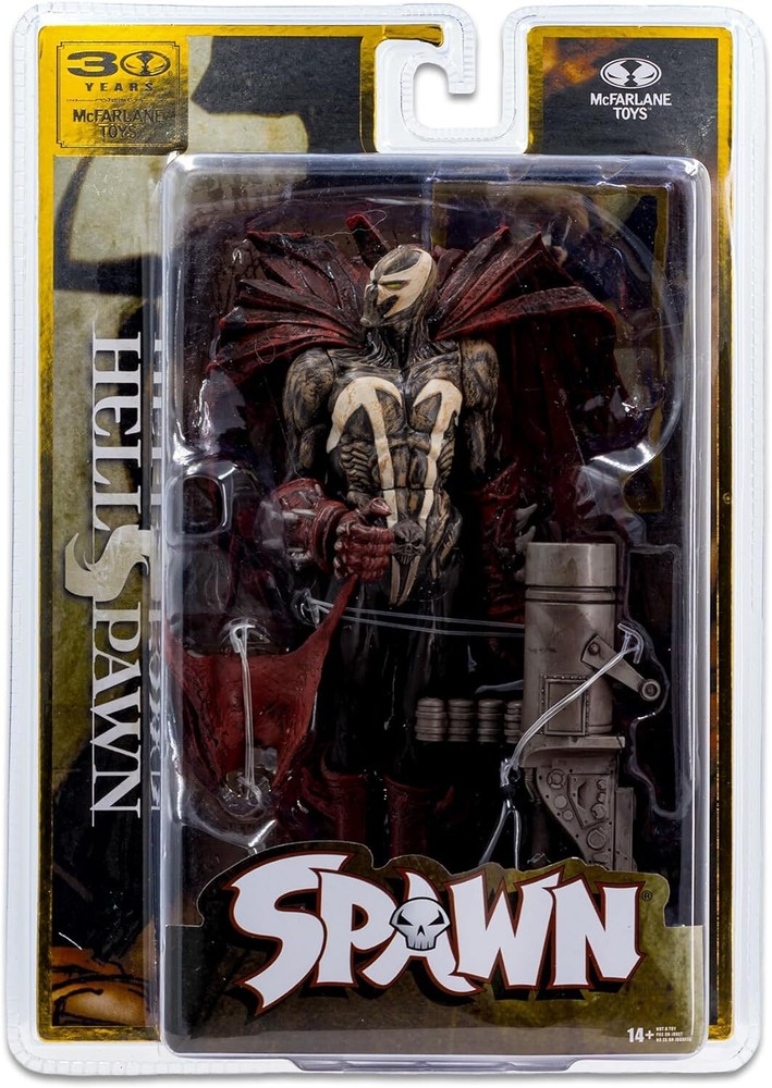 McFarlane Toys 30th Anniv. - Hellspawn 2-7" Spawn (Digitally Remastered)...