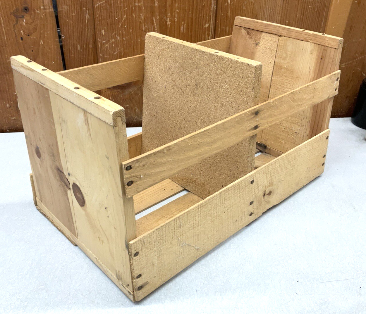 VTG Rio Vista Asparagus Wood Crate Riverview Farms Stockton California Wooden