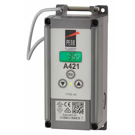 Johnson Controls A421gef-01C Temperature Control, Close On Rise, Open On Rise,