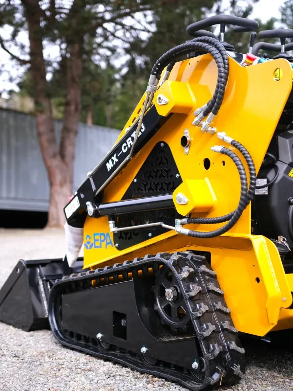 AGT Mini Skid Steer Loader Crawler Track with 24HP RATO Engine