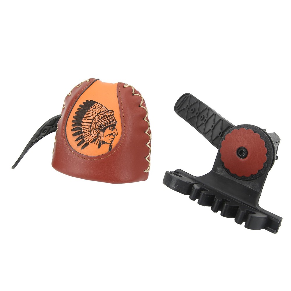 Quiver Quick Release System 4 Arrows Brown Leather Material Quiver ↑