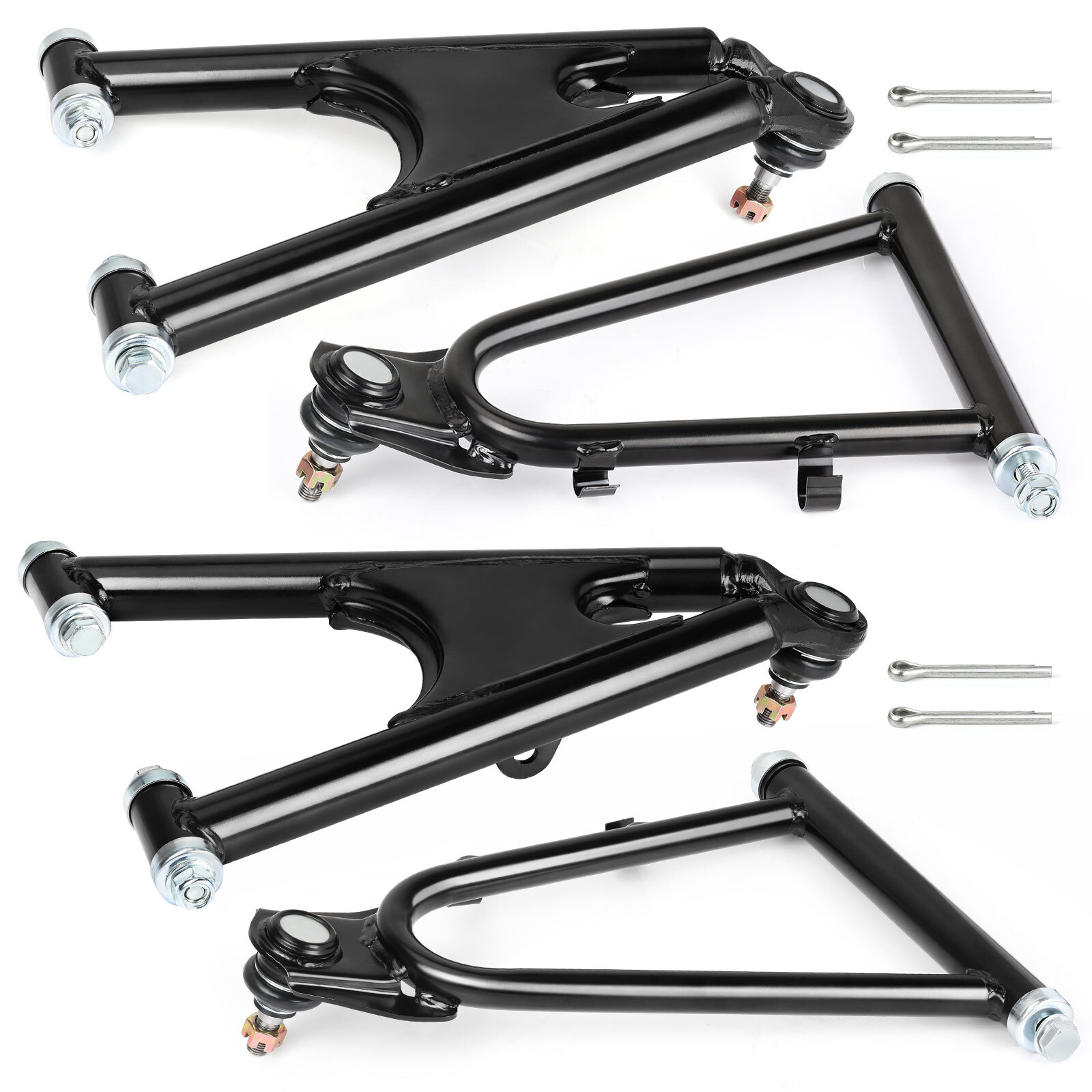 A-Arms Complete OEM Replica Set + Bolts + caps For Yamaha Banshee 350 1987-2006