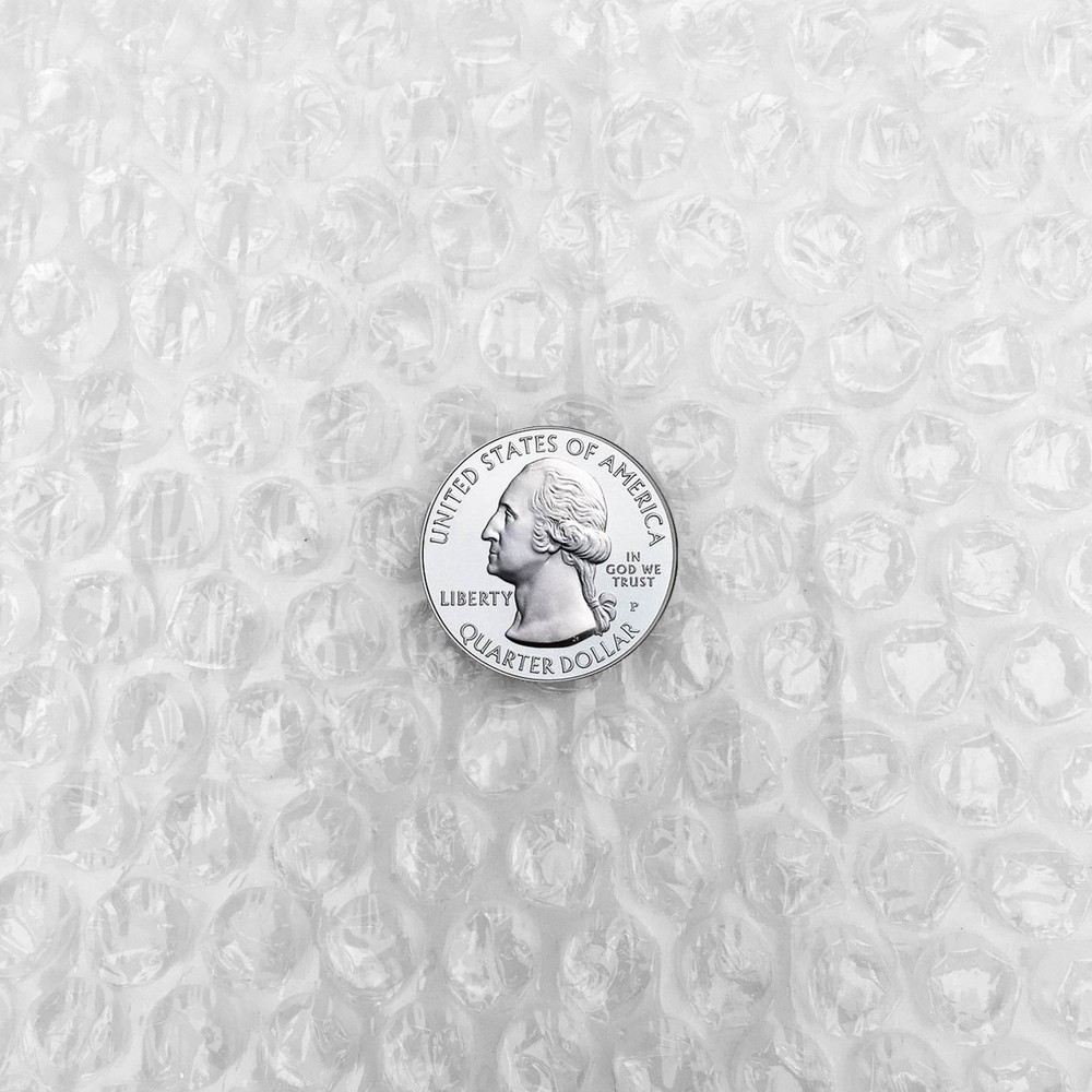 UBMOVE Small Bubble Roll 12" Wide Bubble Roll 175' Long With Perforated Sheets