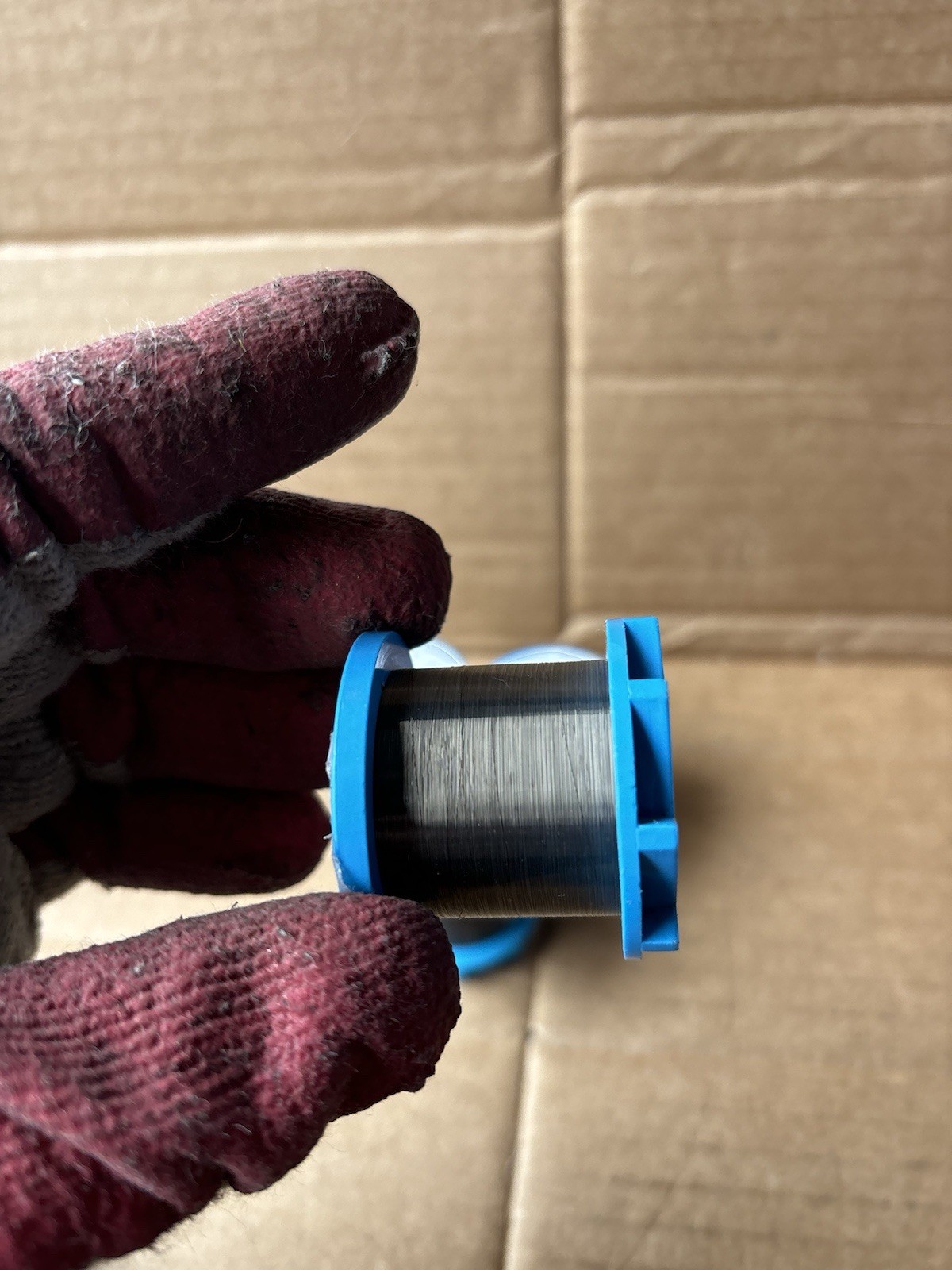 4 Spools Medical Braid Wire PO: 11499155 400 NITI#1 End Braid Wire Used ( 4)