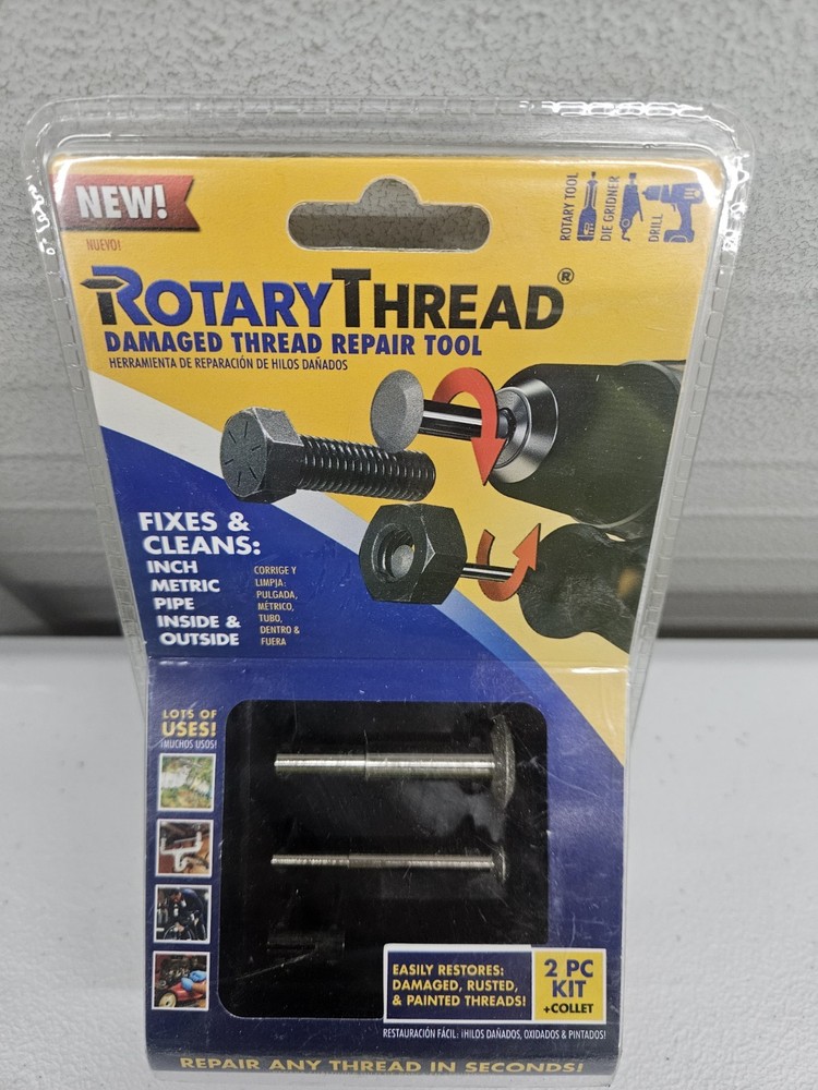 Rotary Thread Damaged Thread Repair tool Kit 2 Piece Set
