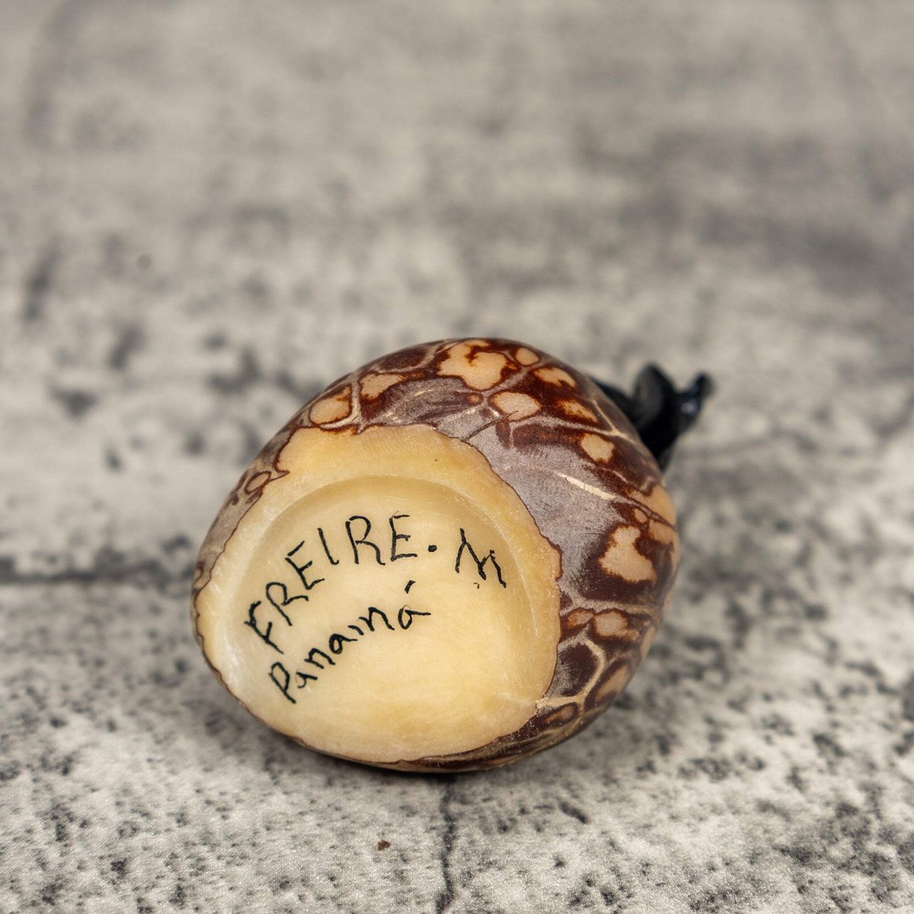 White Face Monkey Tagua Carving