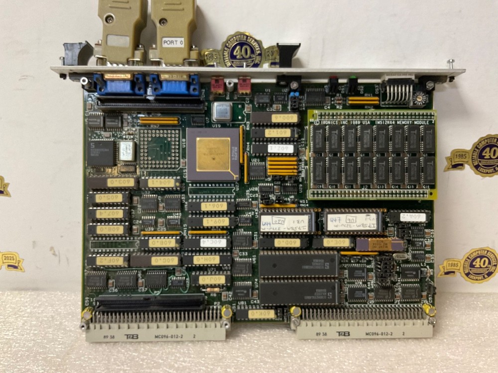 Ironics IV-3230 CPU VME Computer Module MVME with IM512K64 Memory Module