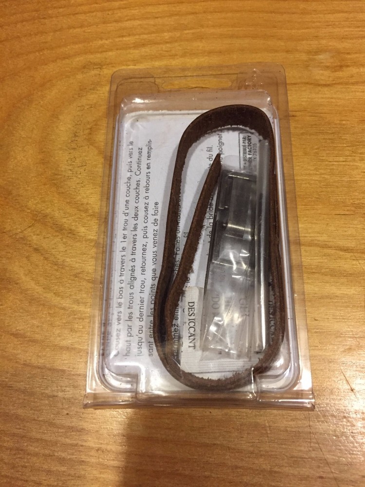 NIB Leathercraft Quick Kits - ID Wrap Bracelet Kit