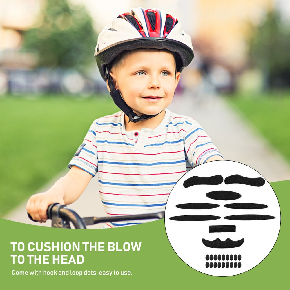 Sweat-absorbing Shock-absorbing Lining Helmet Sponge Replacement Padding